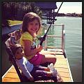 My daughter & her doll, just fishin.